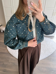 Denim Jas Gaya | Blauw