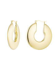 Chunky Circle Oorbellen