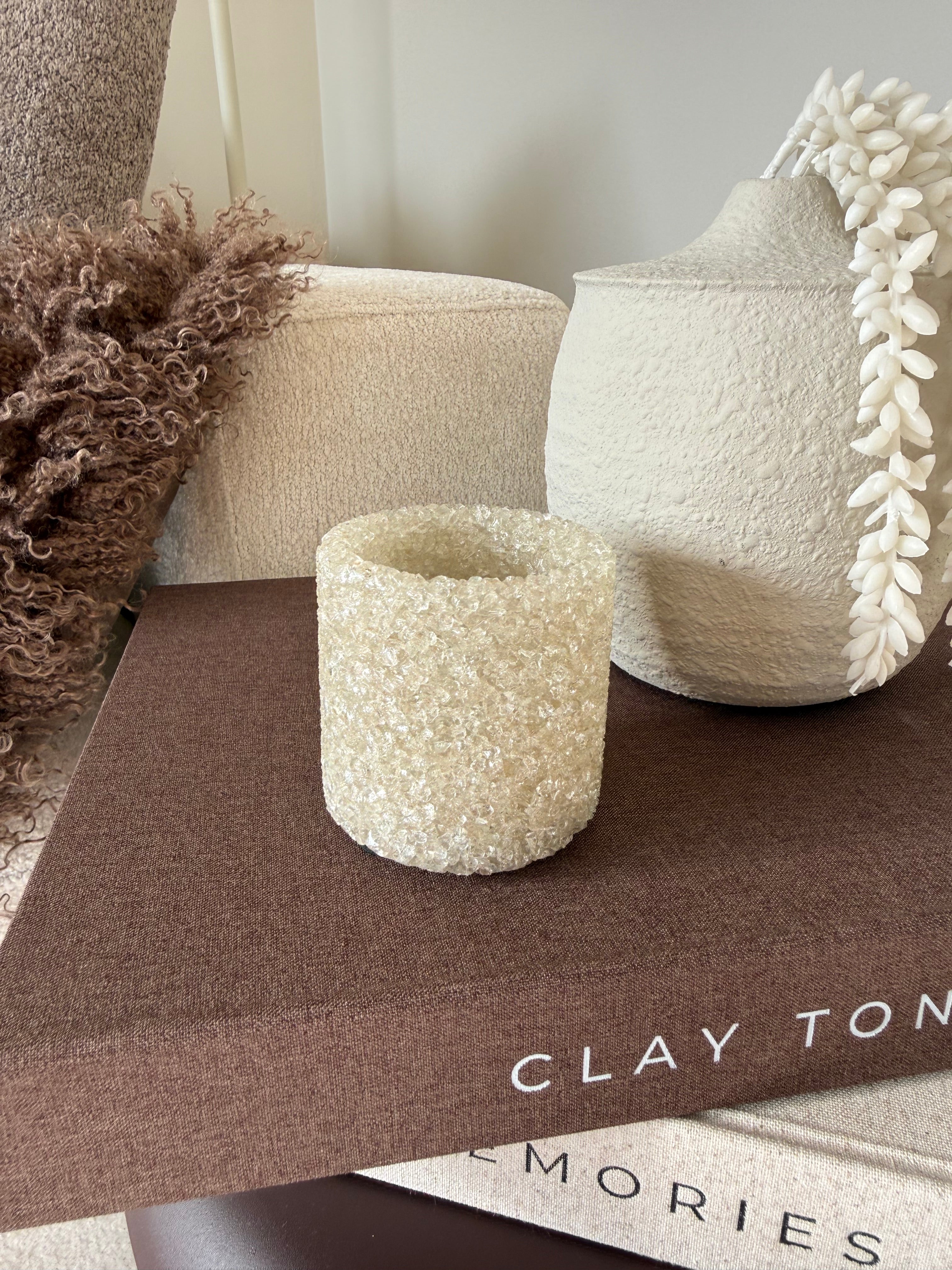 Waxinelichthouder Lexie | Beige