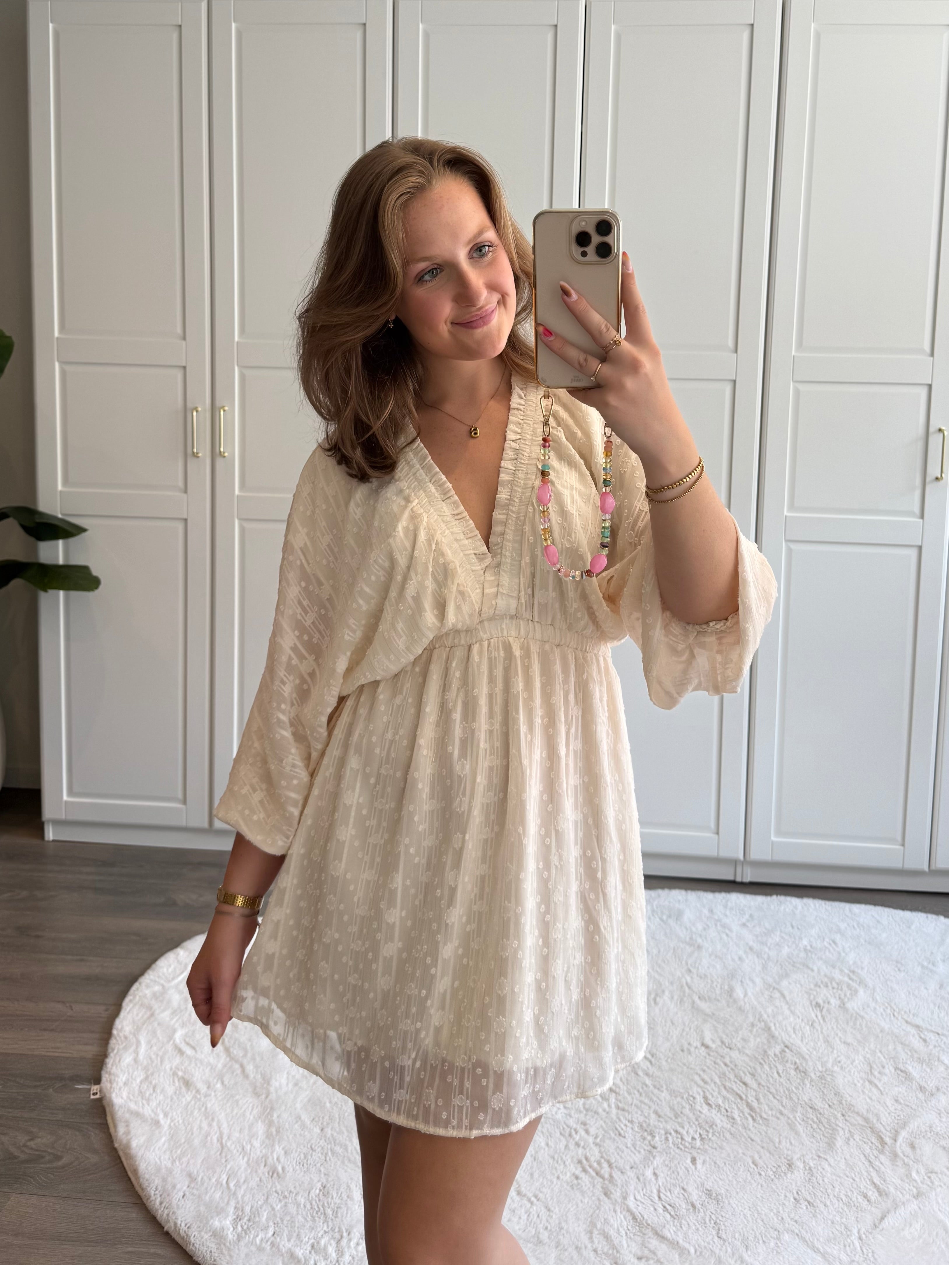 Jurk Laila | Creme