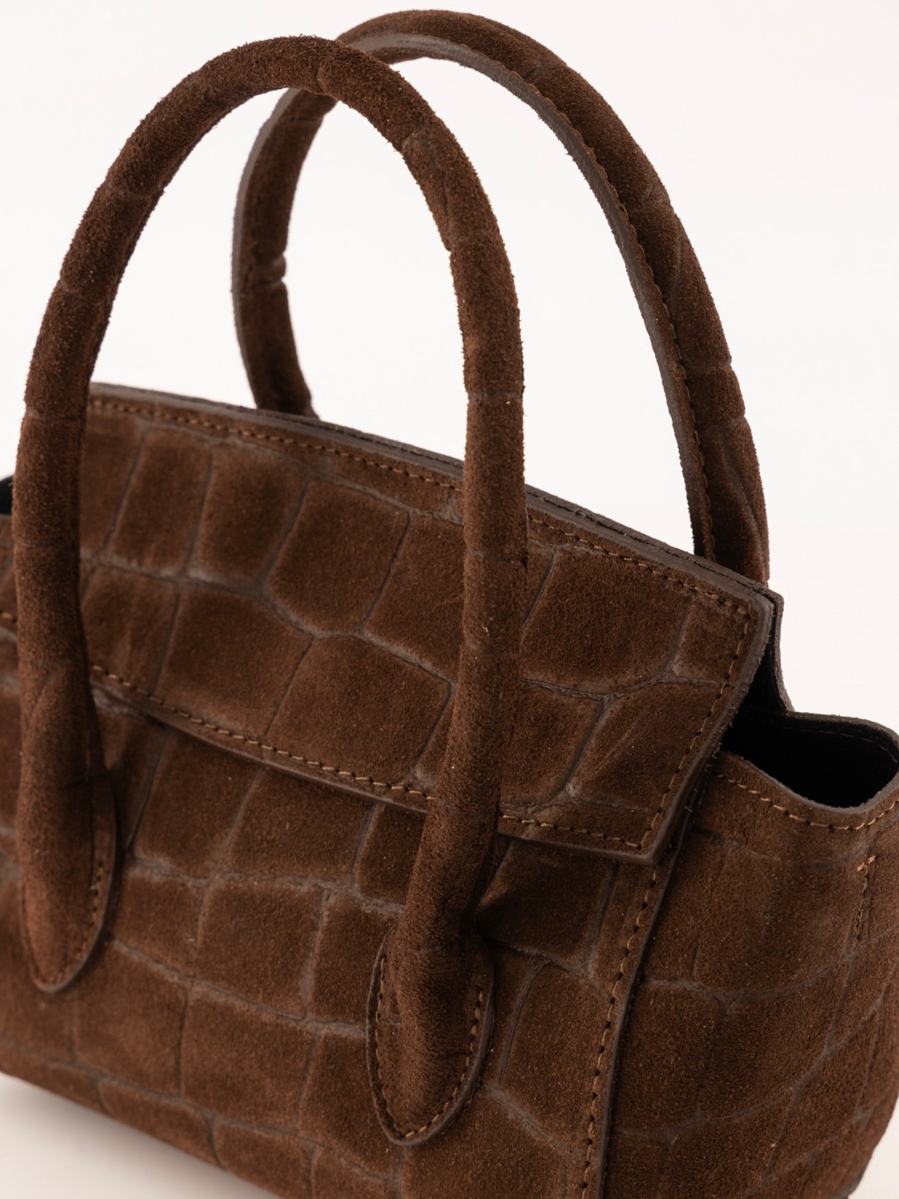 Tas Florence Croco | Bruin