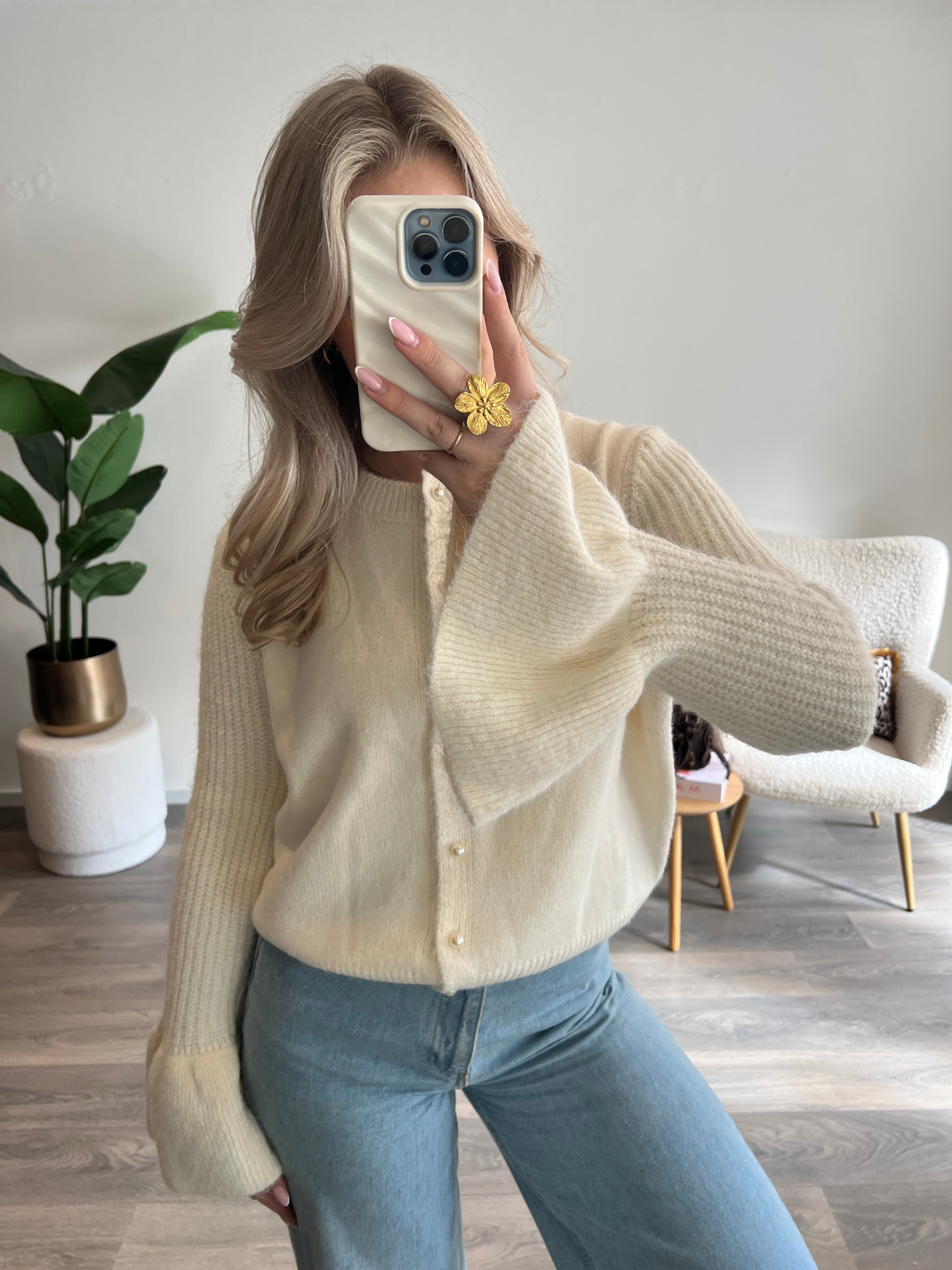 Vest Julia | Creme