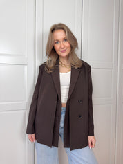 Blazer Pien | Bruin