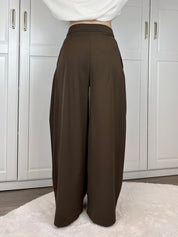 Wide Leg Pantalon Amber | Bruin