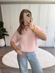 Trui Molly | Lichtroze