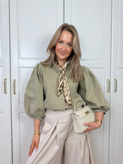 Denim Blouse Charlie | Army | PRE-ORDER