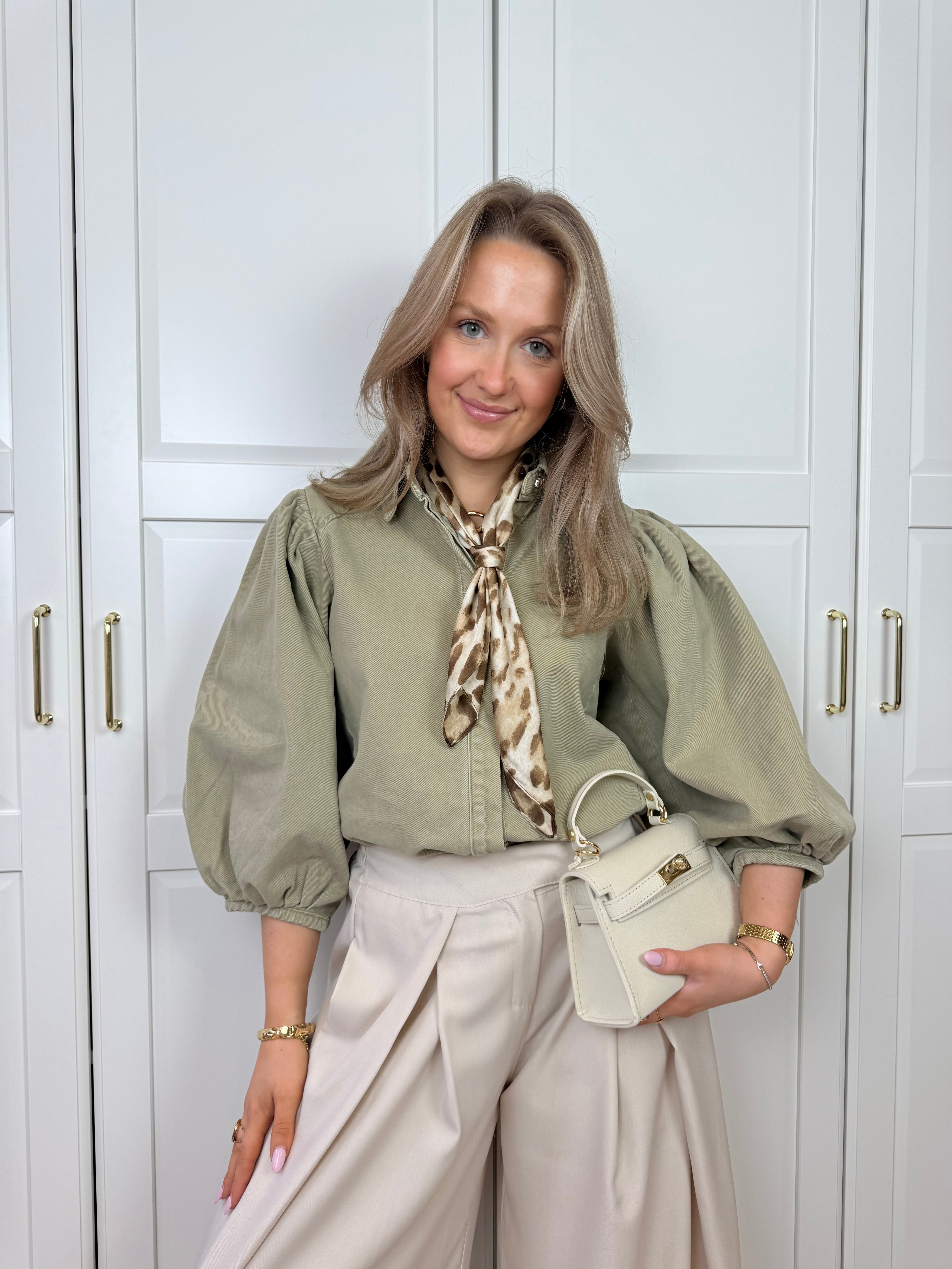 Denim Blouse Charlie | Army | PRE-ORDER