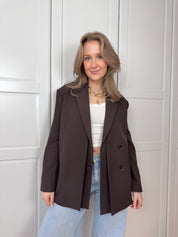 Blazer Pien | Bruin