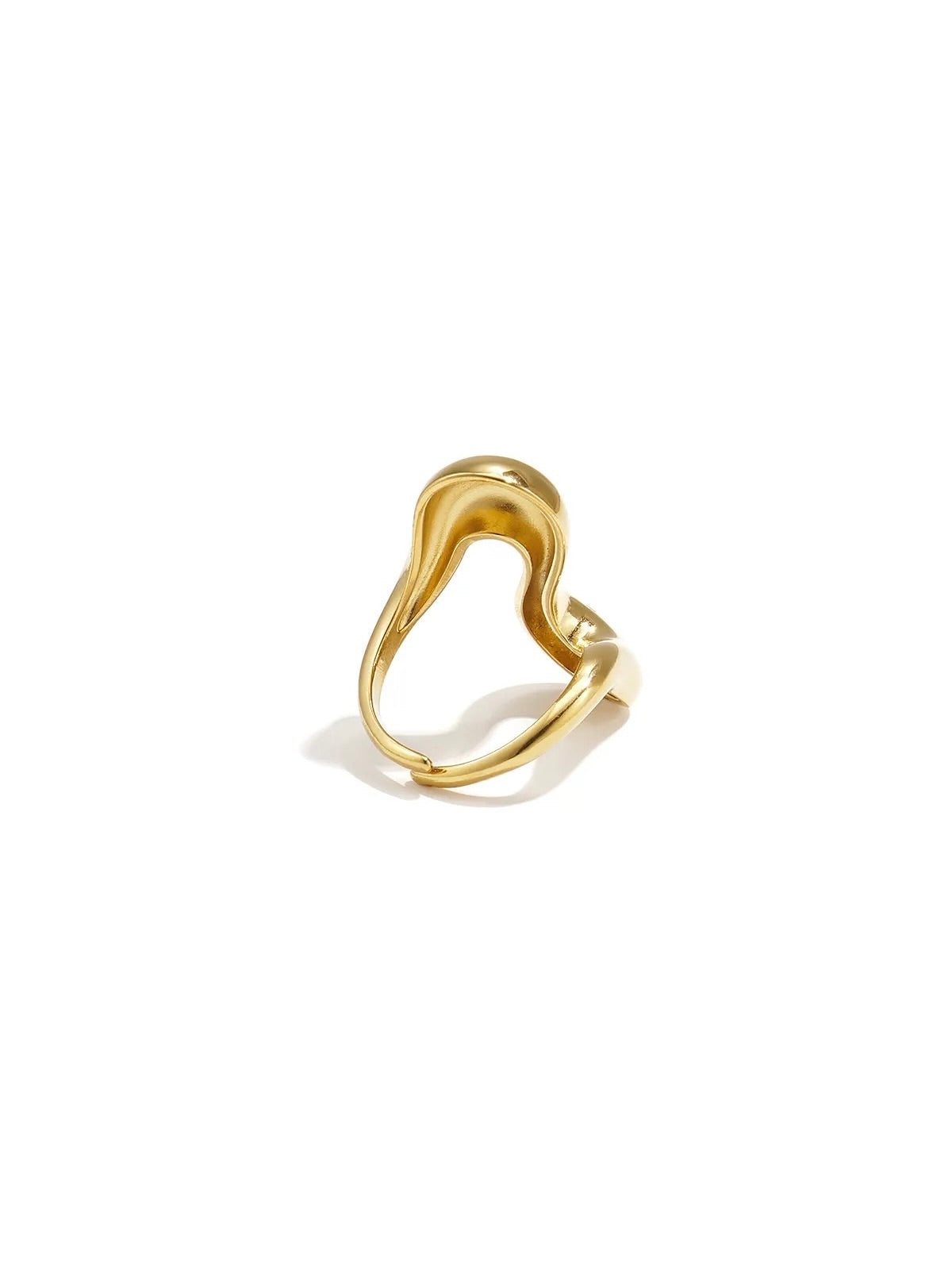 Wavy Statement Ring