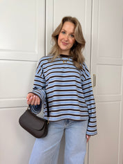 Longsleeve T-shirt Isabel | Blauw