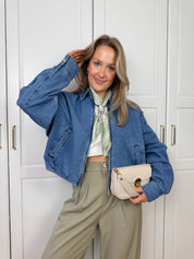 Denim Jacket Isa | Blauw