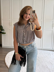 Blouse Amber | Bruin
