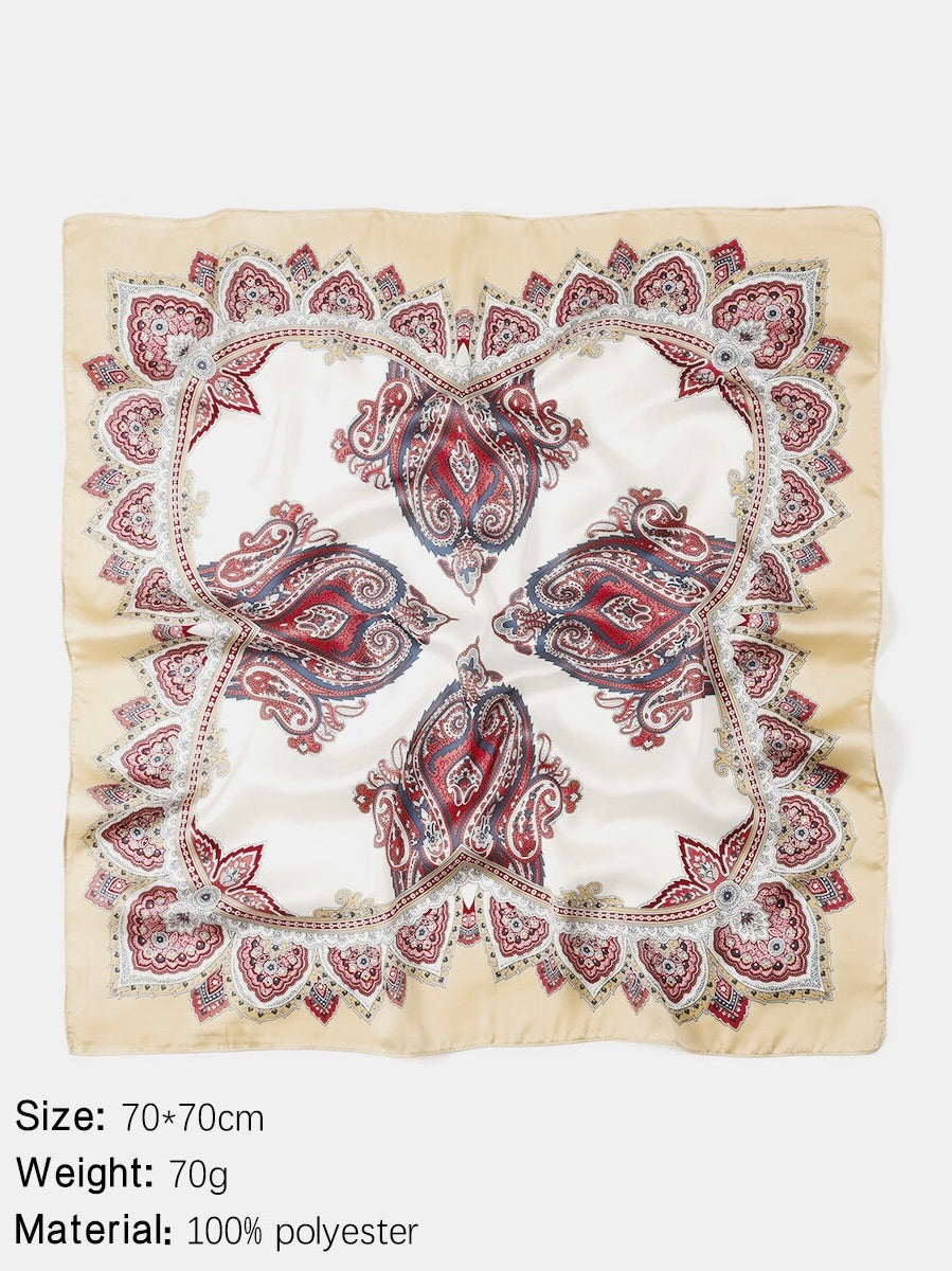 Sjaal Paisley | Champagne