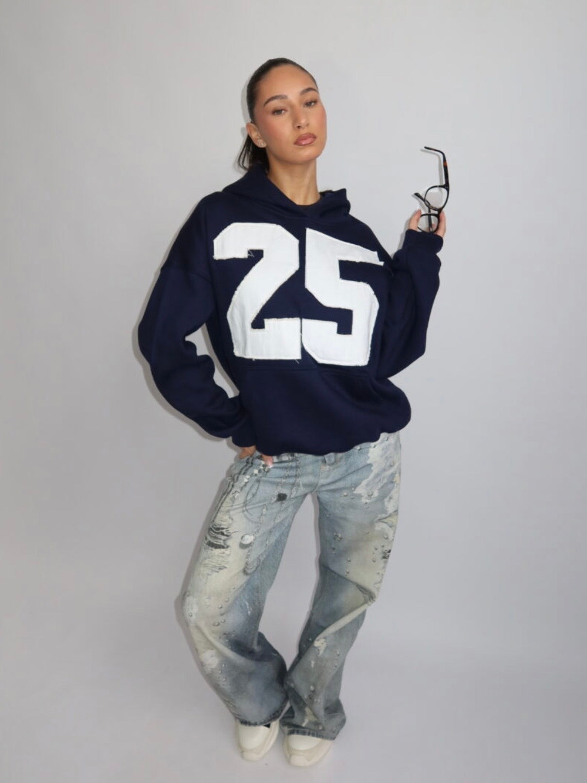 Iconic 25 Hoodie | Navy