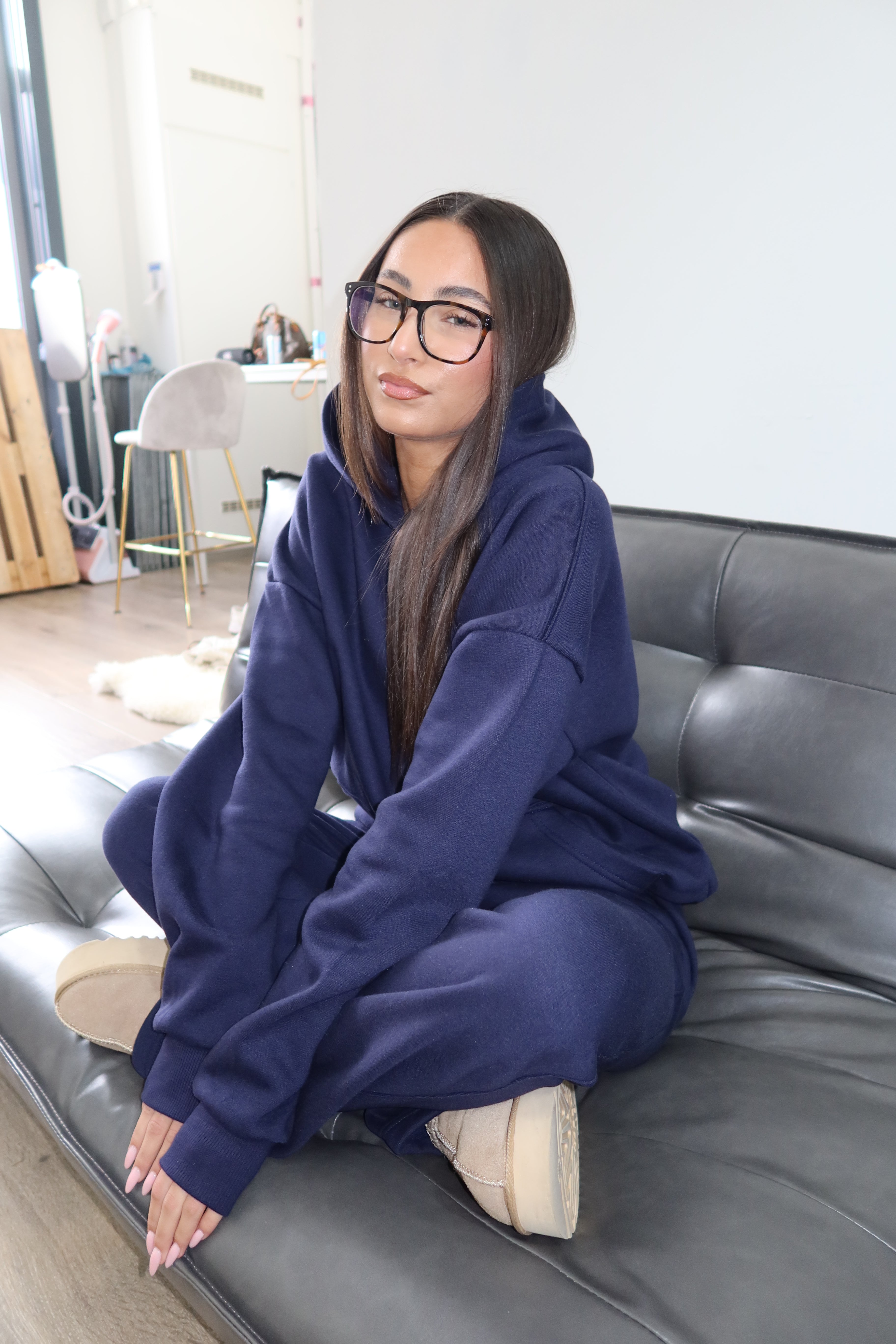 Priority Blanc Tracksuit | Navy