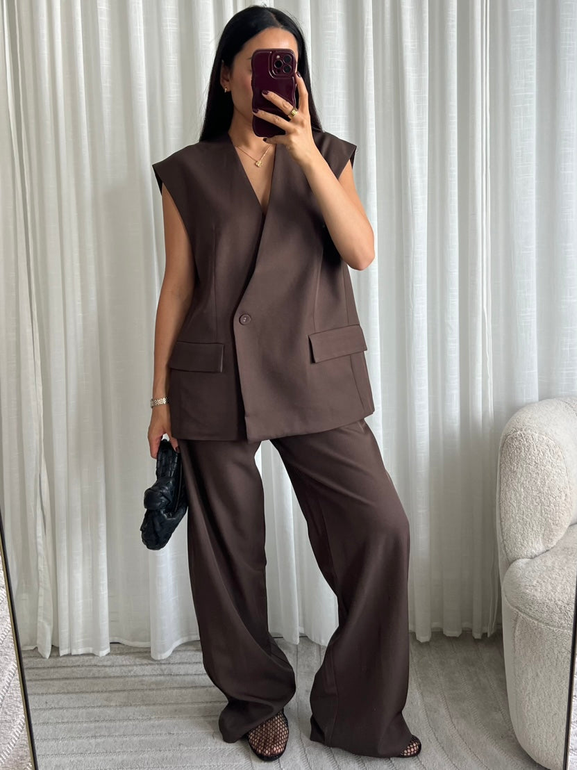 Gilet Sofia | Choco