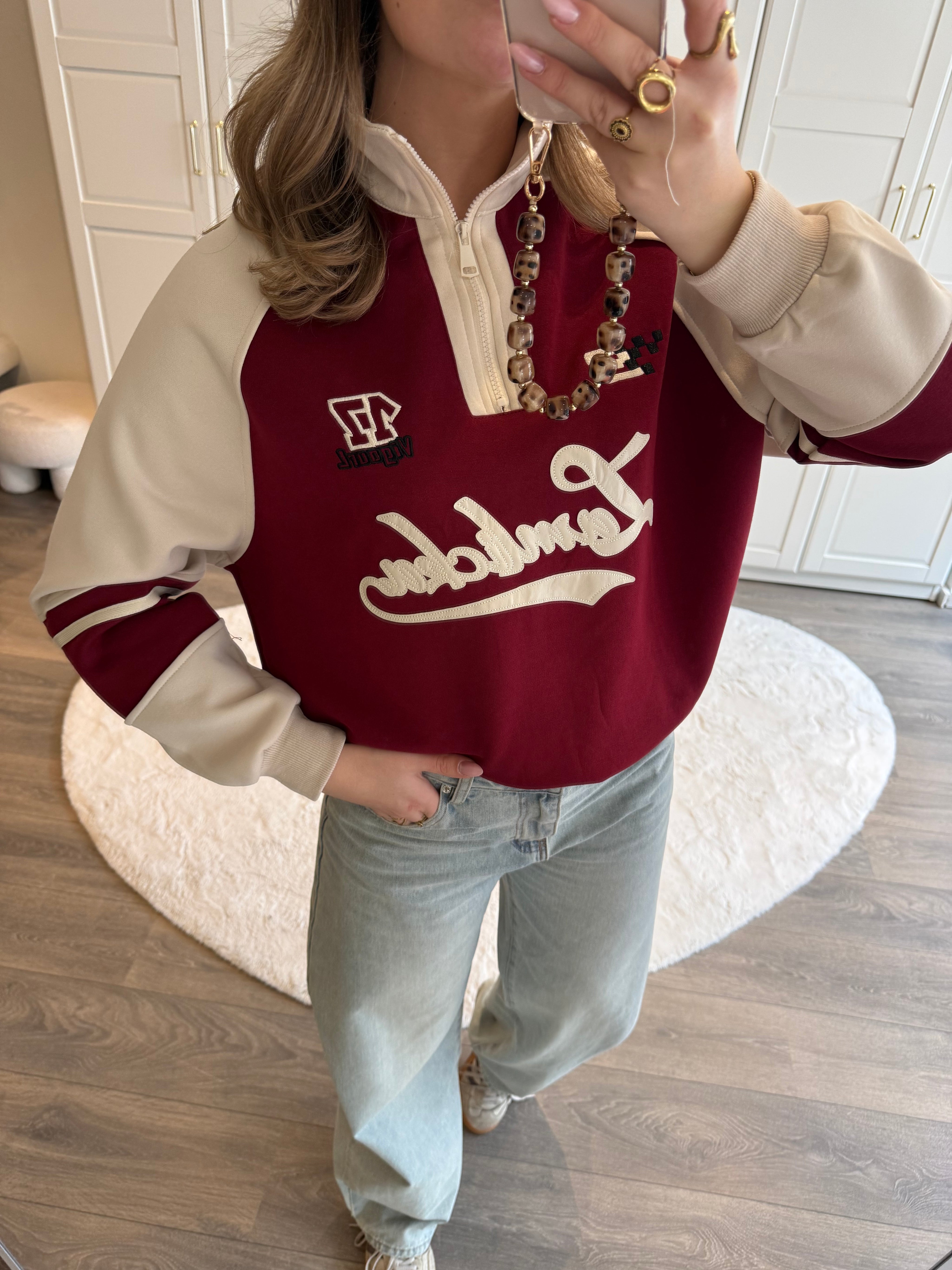 Sweater Lombola | Bordeaux