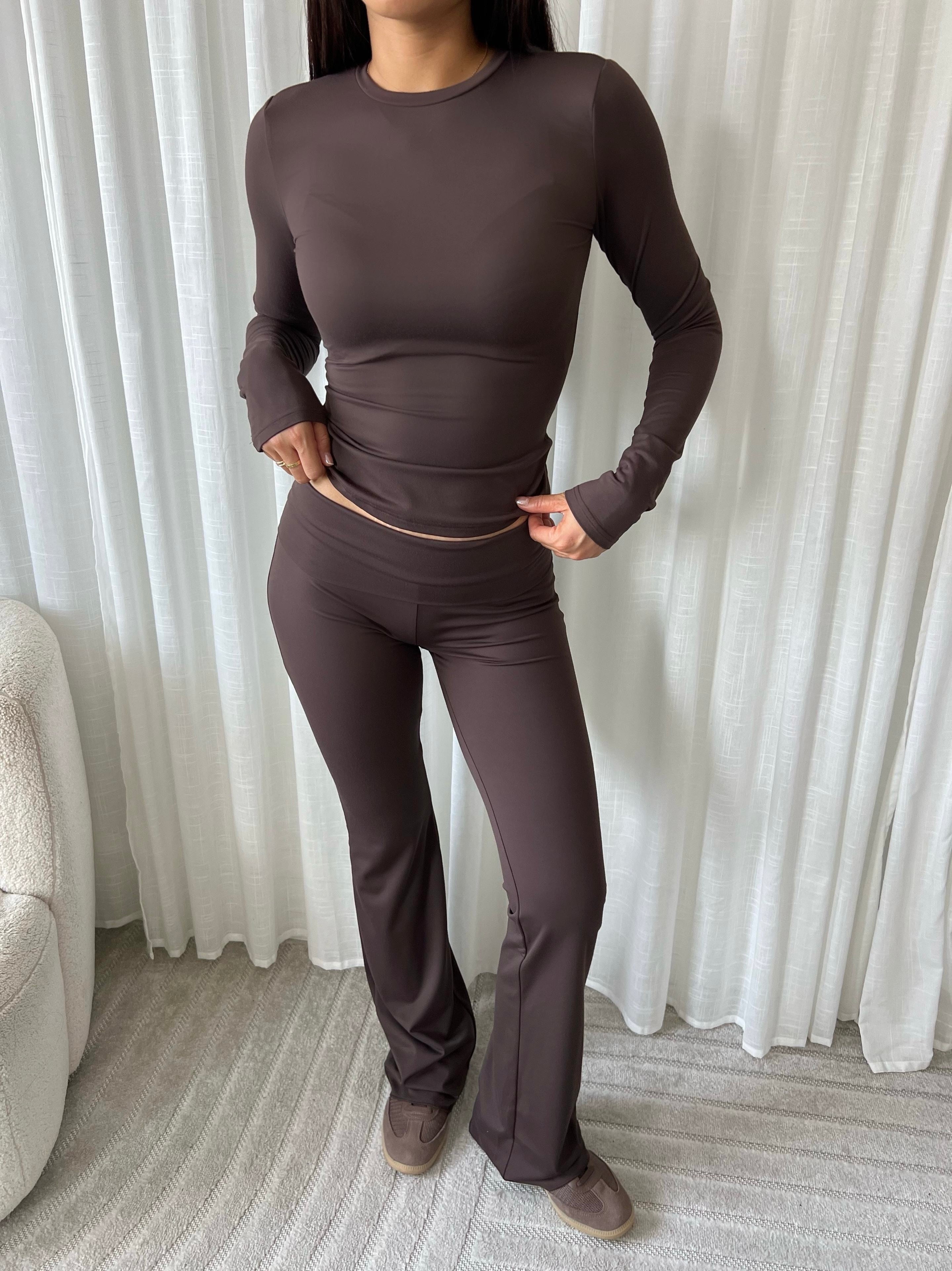 Flared Pants Zoë | Choco