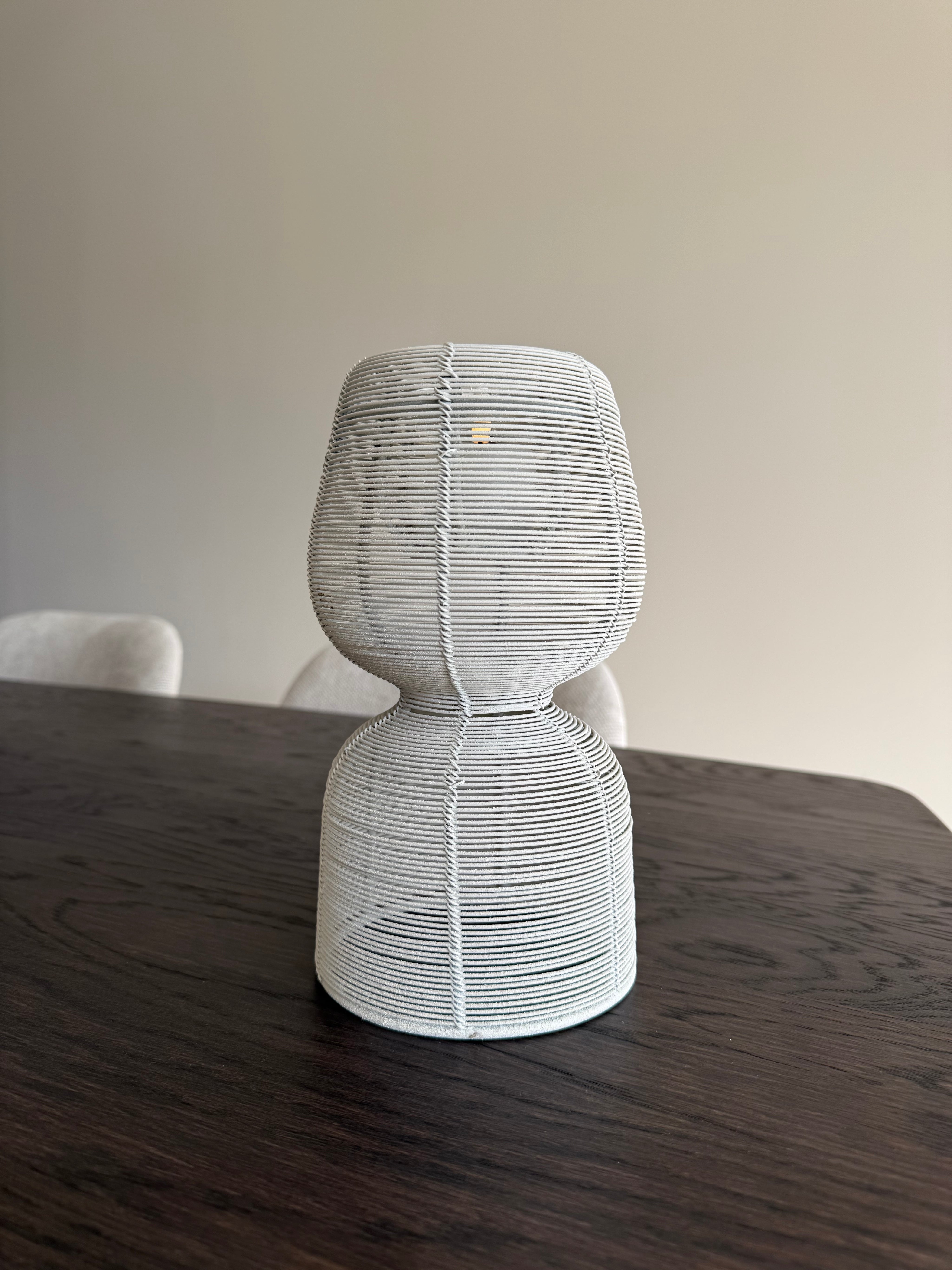 Light & Living Waxinelichthouder Noa Groot | Wit