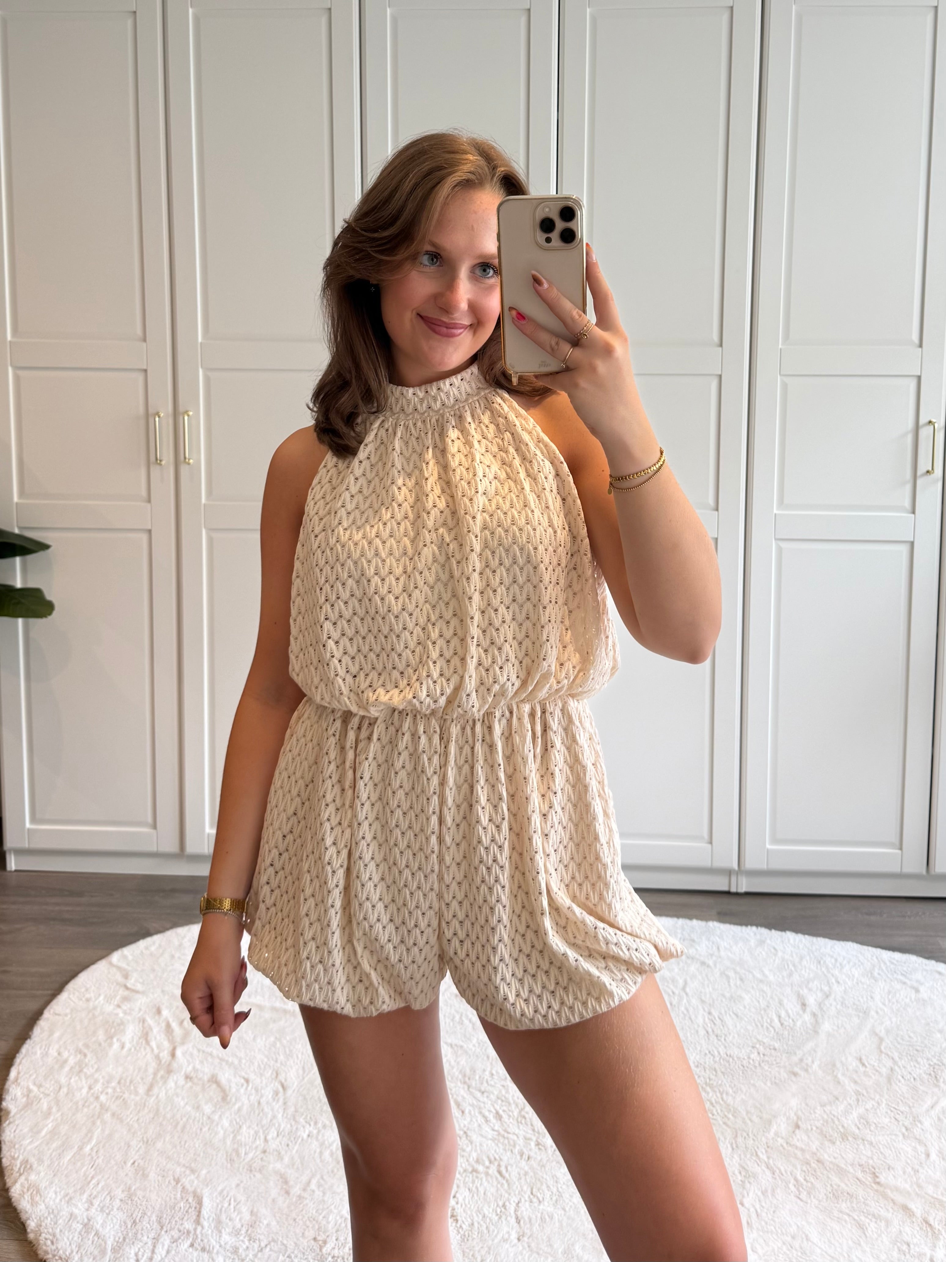 Playsuit Loua | Beige