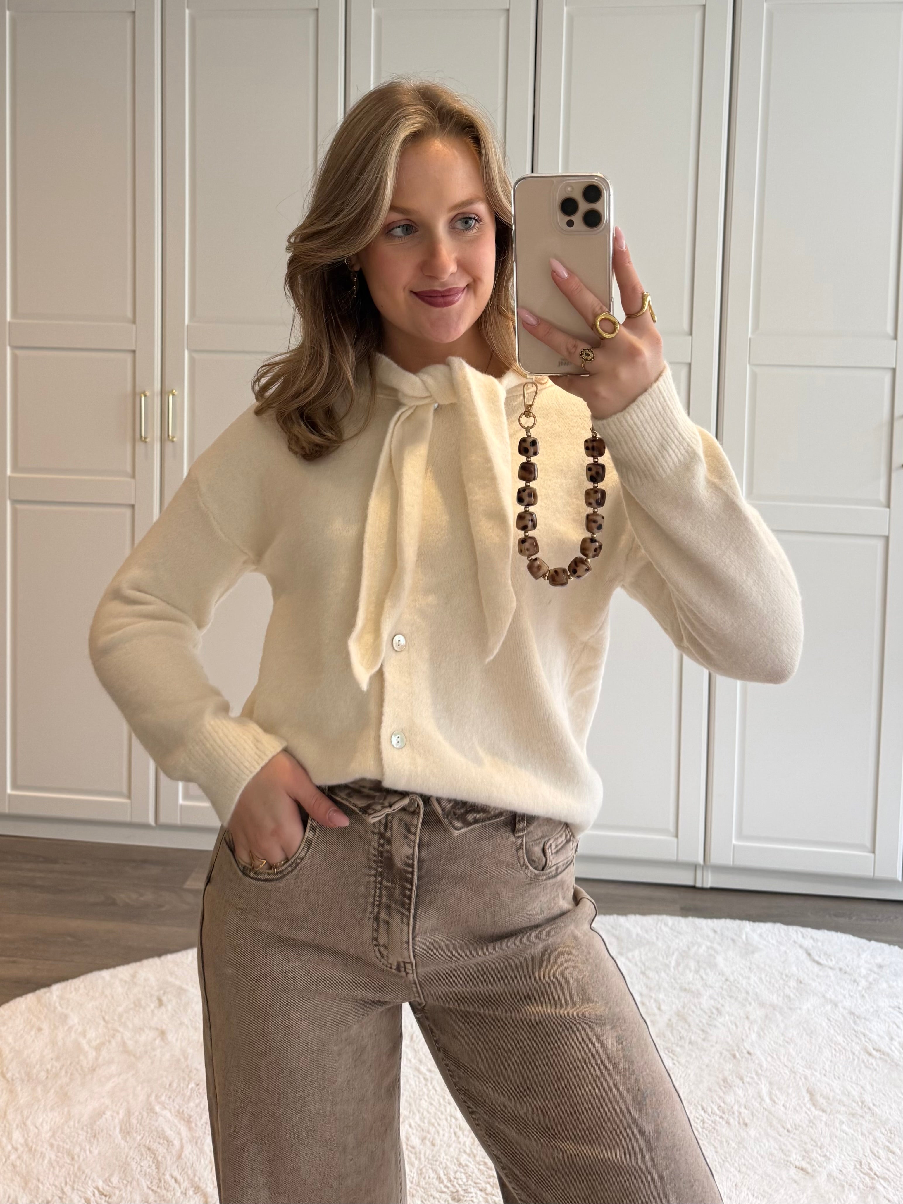 Vest Lieke | Creme