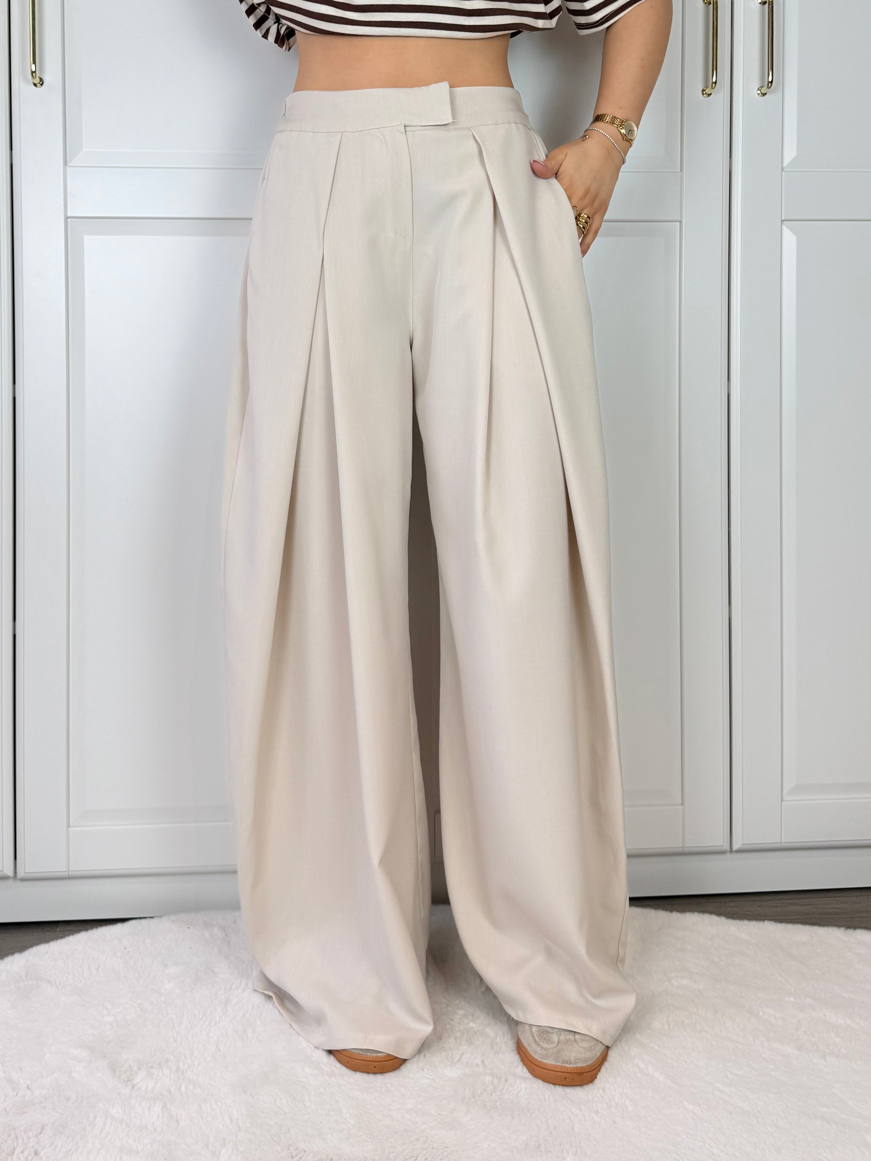 Pantalon Monica | Beige | PRE-ORDER