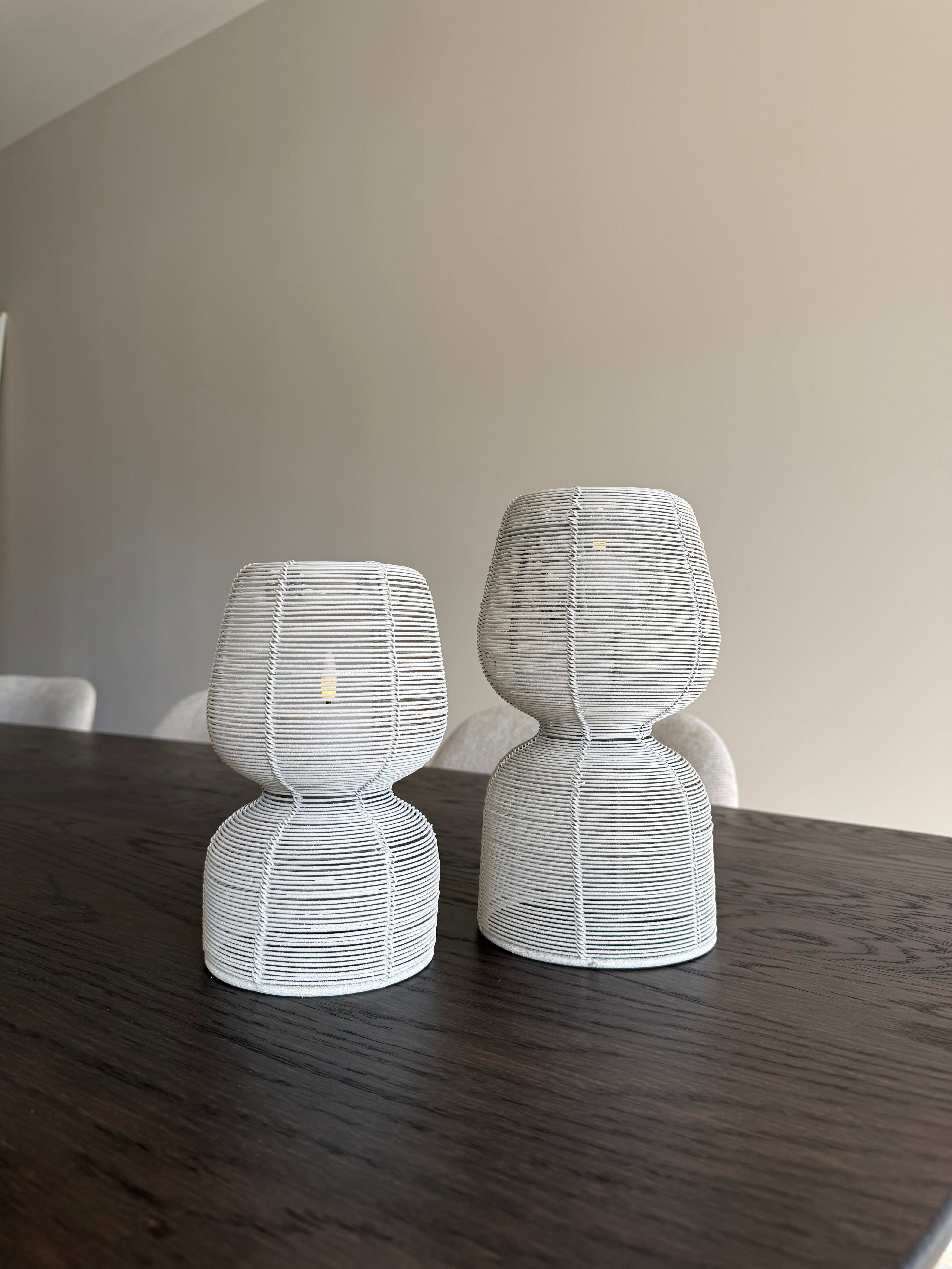 Light & Living Waxinelichthouder Noa Groot | Wit