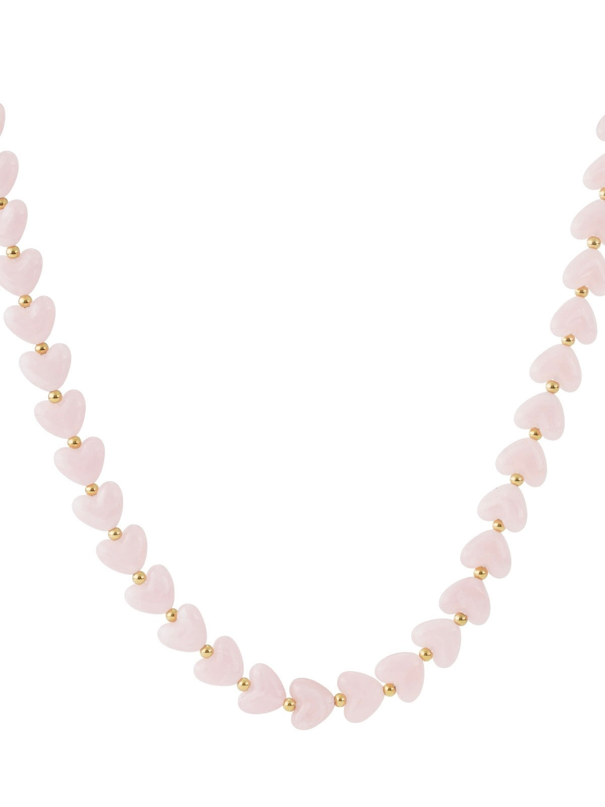 Heartbeat Ketting | Roze