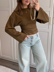 Longsleeve T-shirt Elin | Army