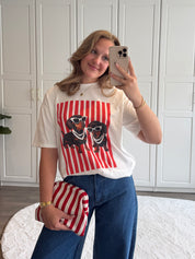 T-shirt Lise | Wit