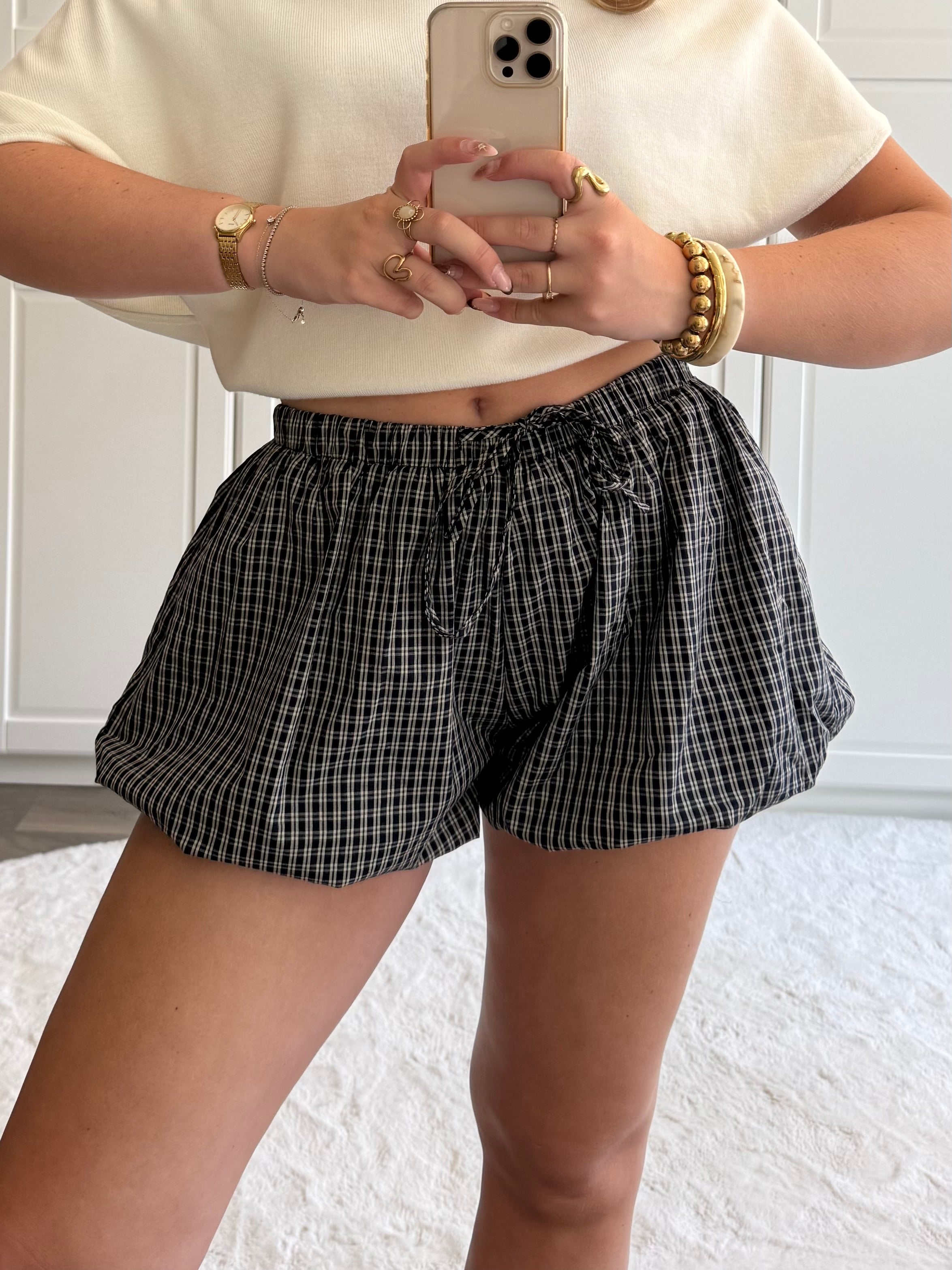Balloon Short Mae | Navy