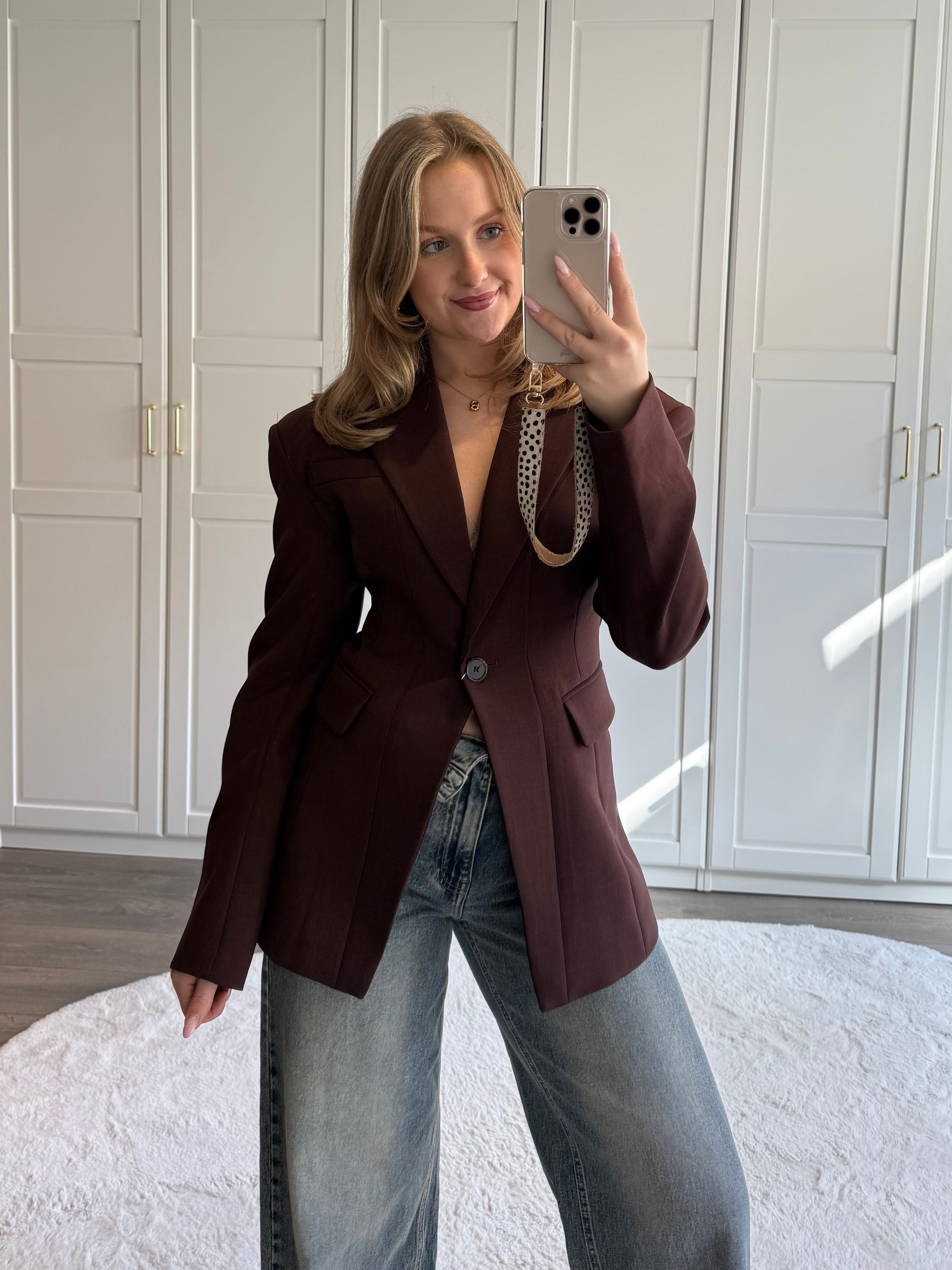 Tailored Blazer Tess | Bordeaux