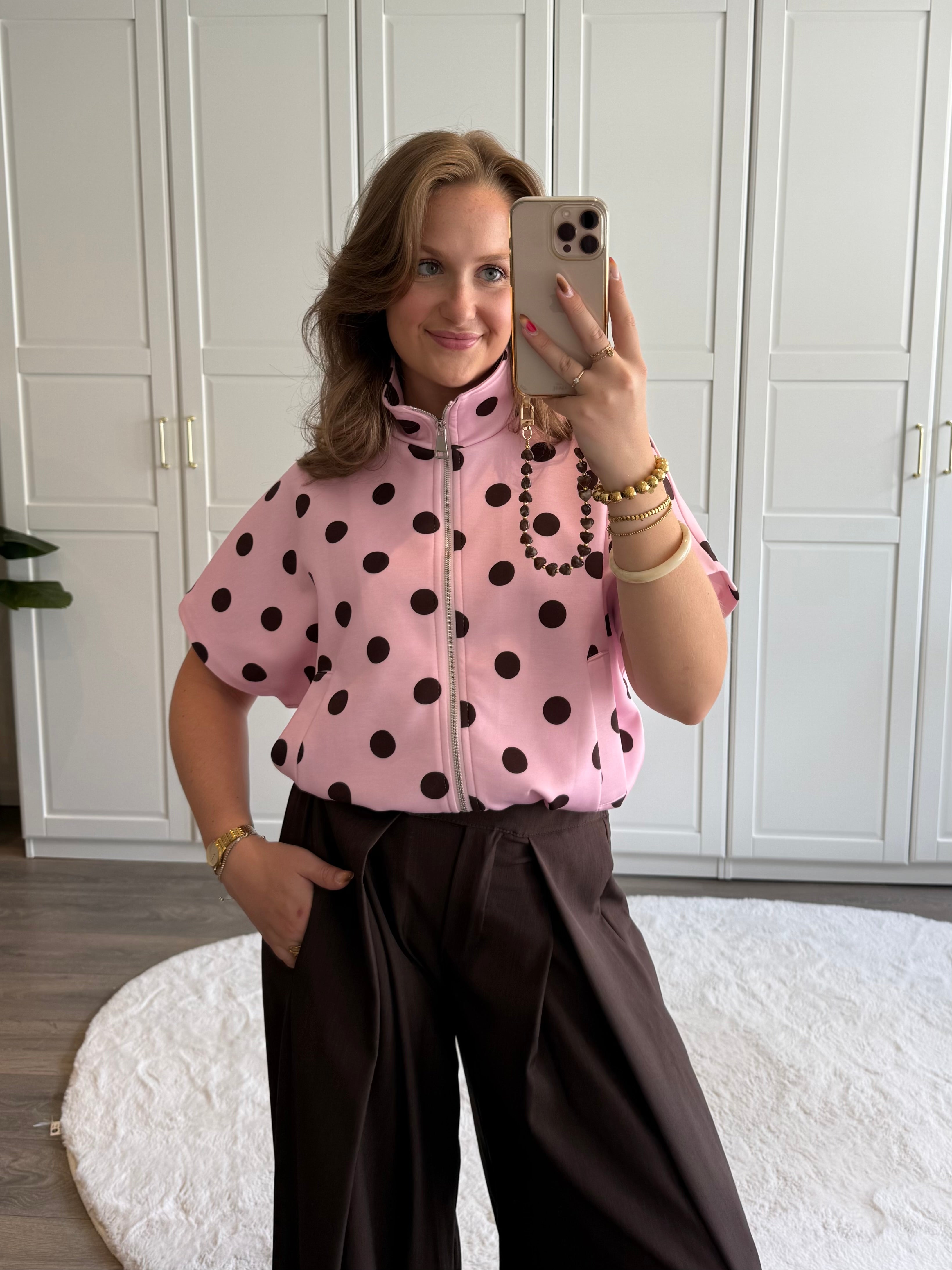 Spencer Iris Polkadot | Roze