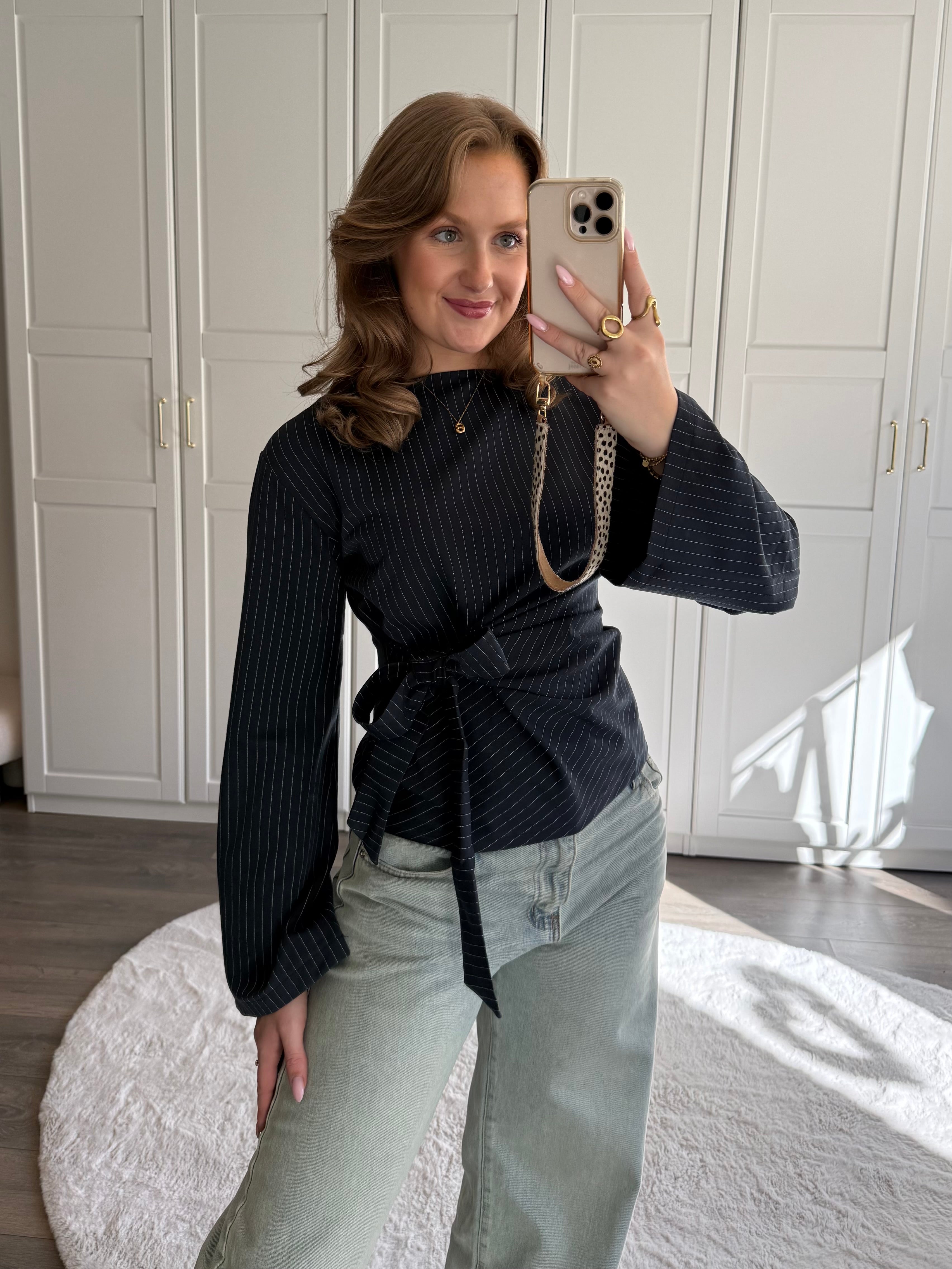 Top Olivia | Navy