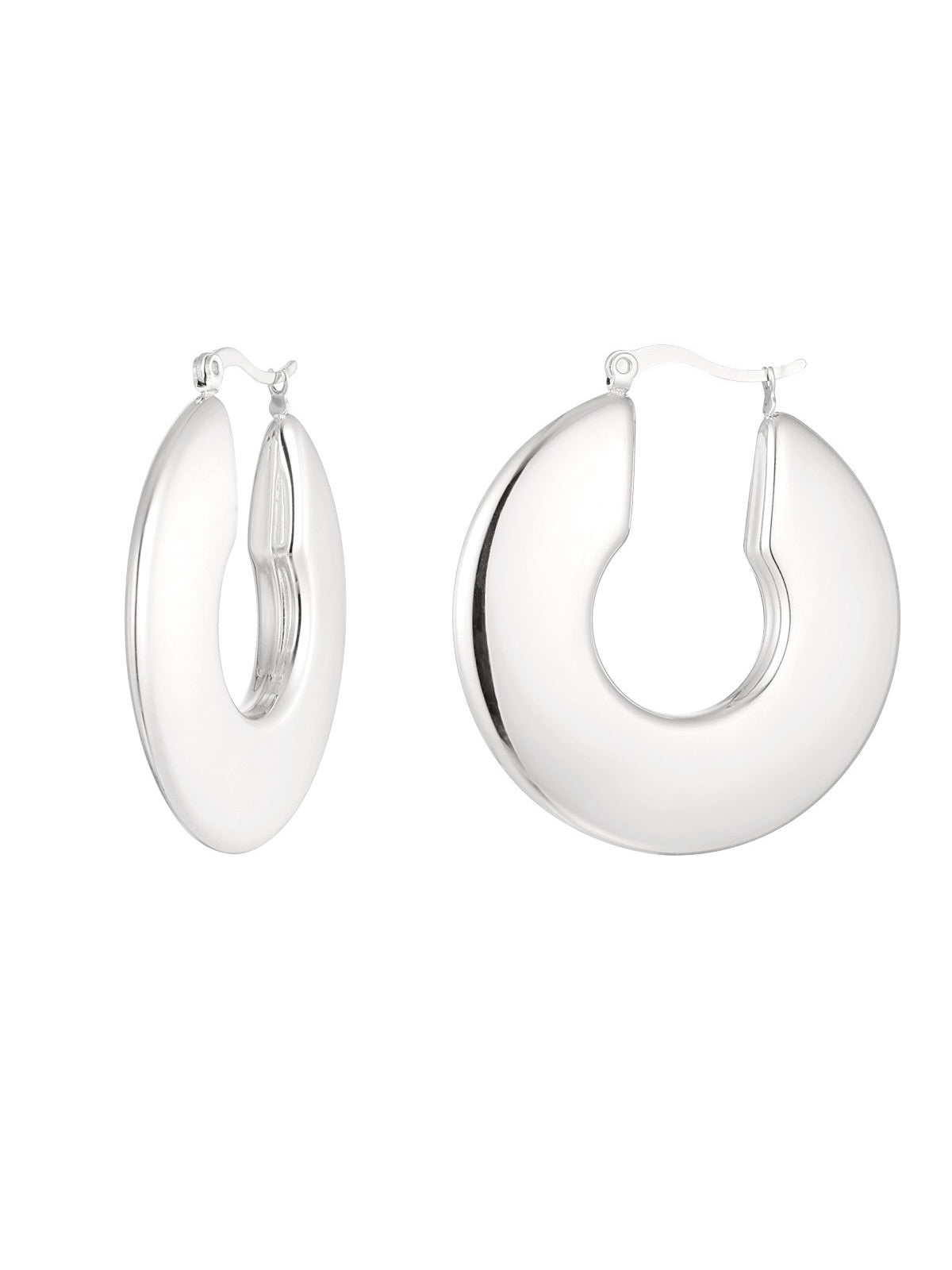 Chunky Circle Oorbellen