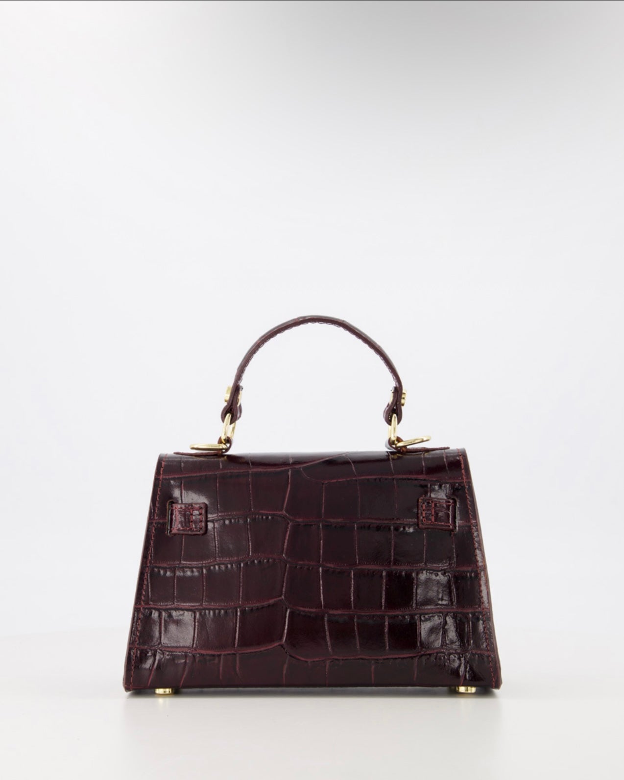 Tas Lore Croco | Bordeaux