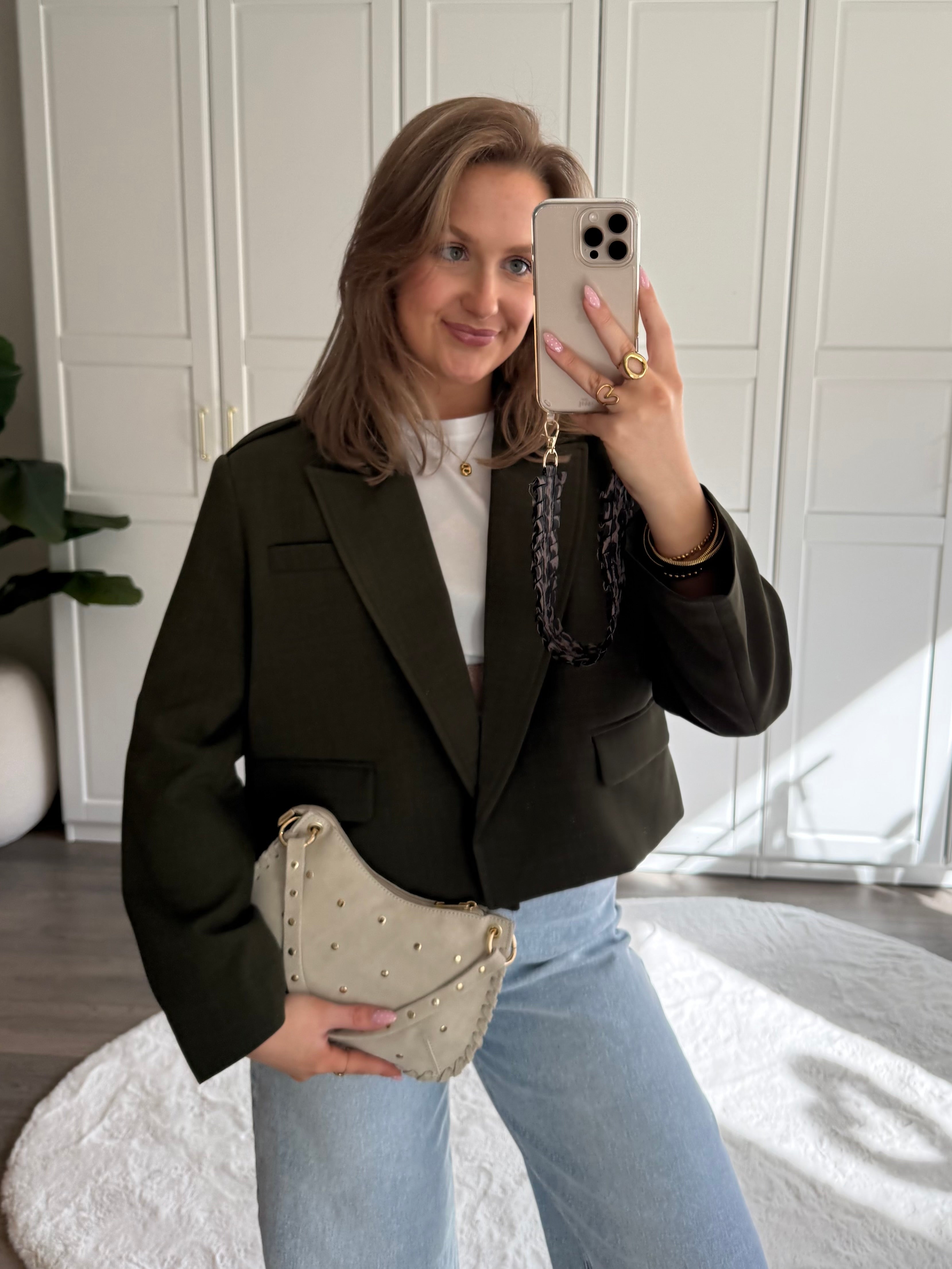 Cropped Blazer Tess | Army