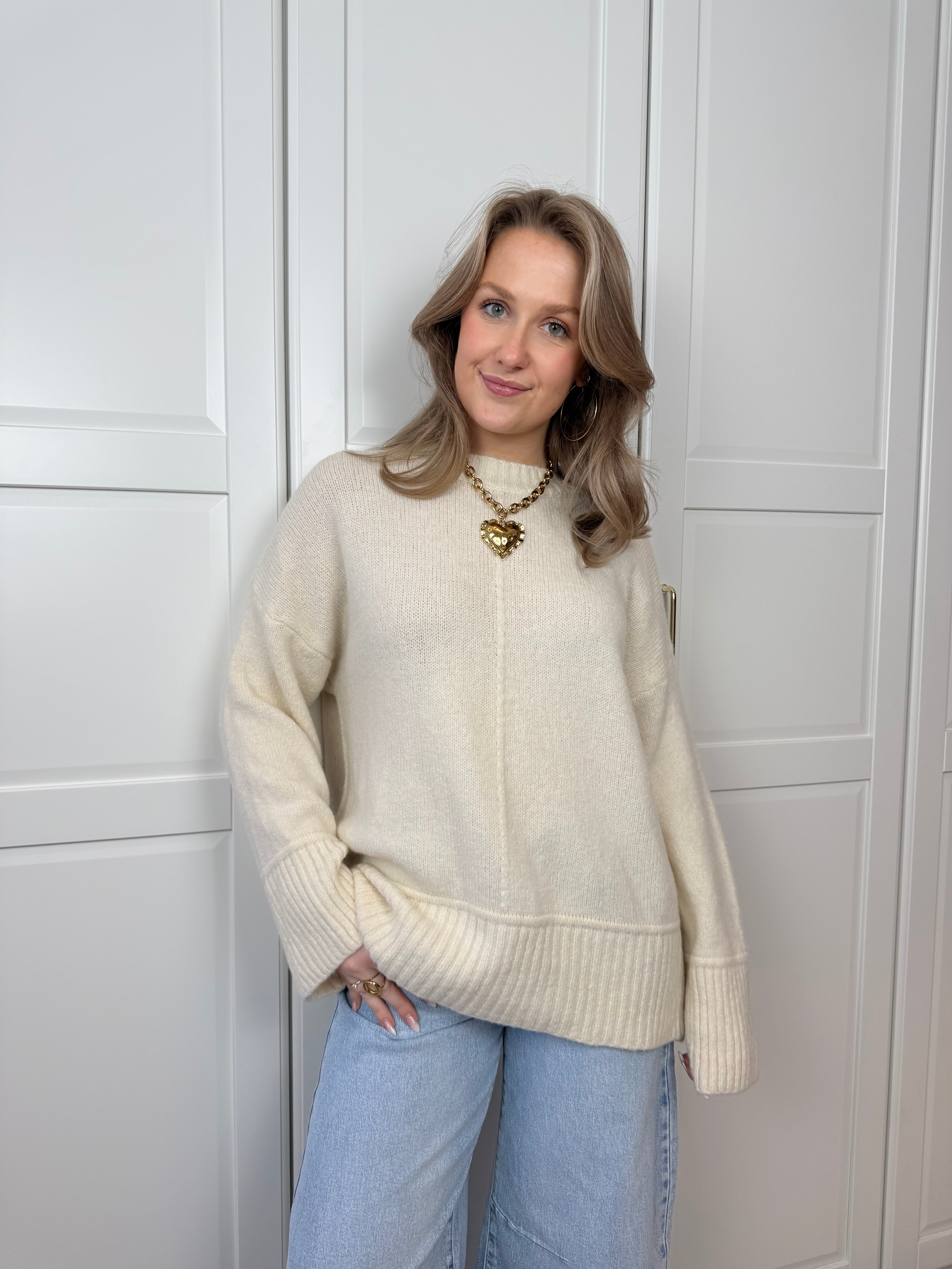 Trui Madelief | Ecru