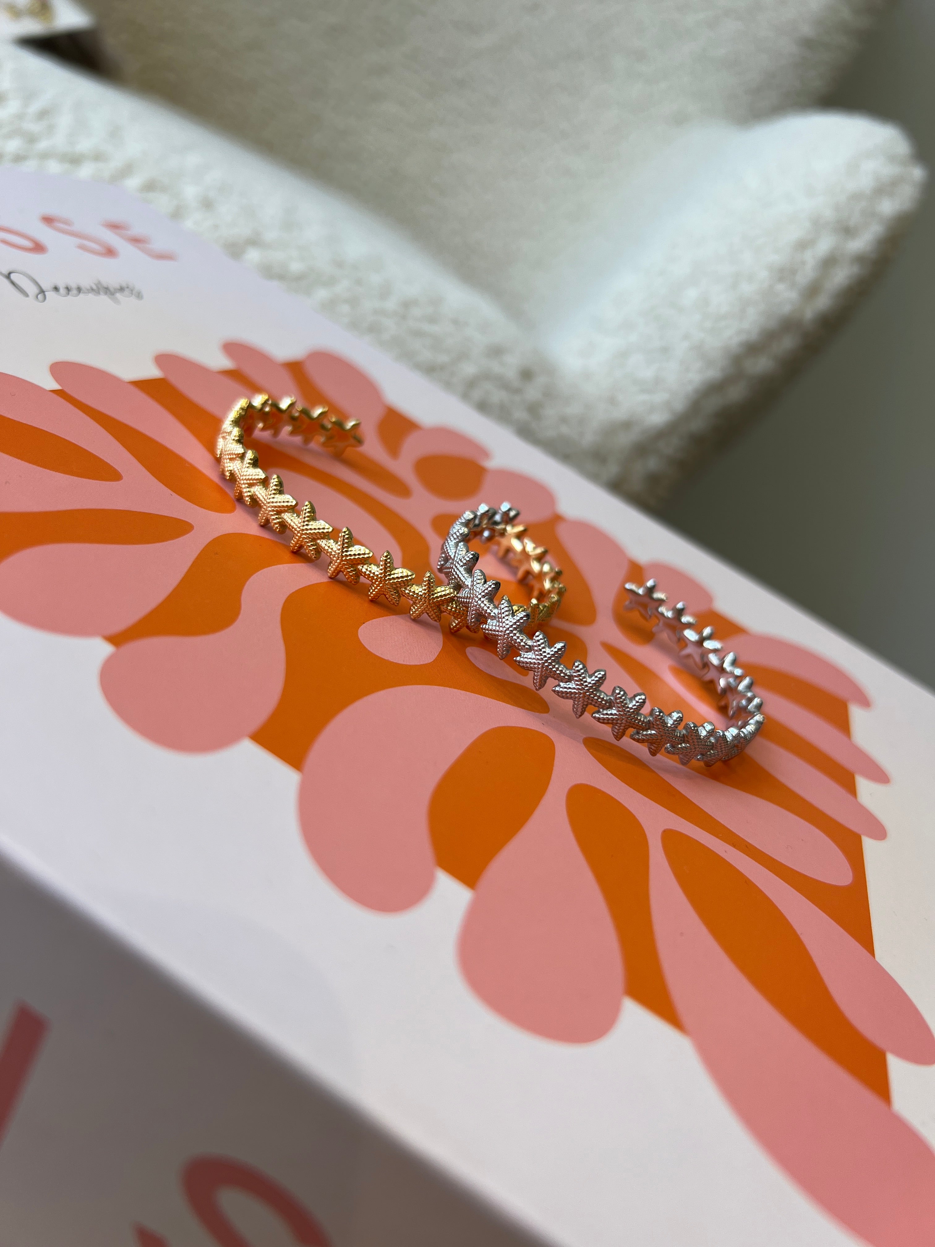 Starfish Bangle Armband