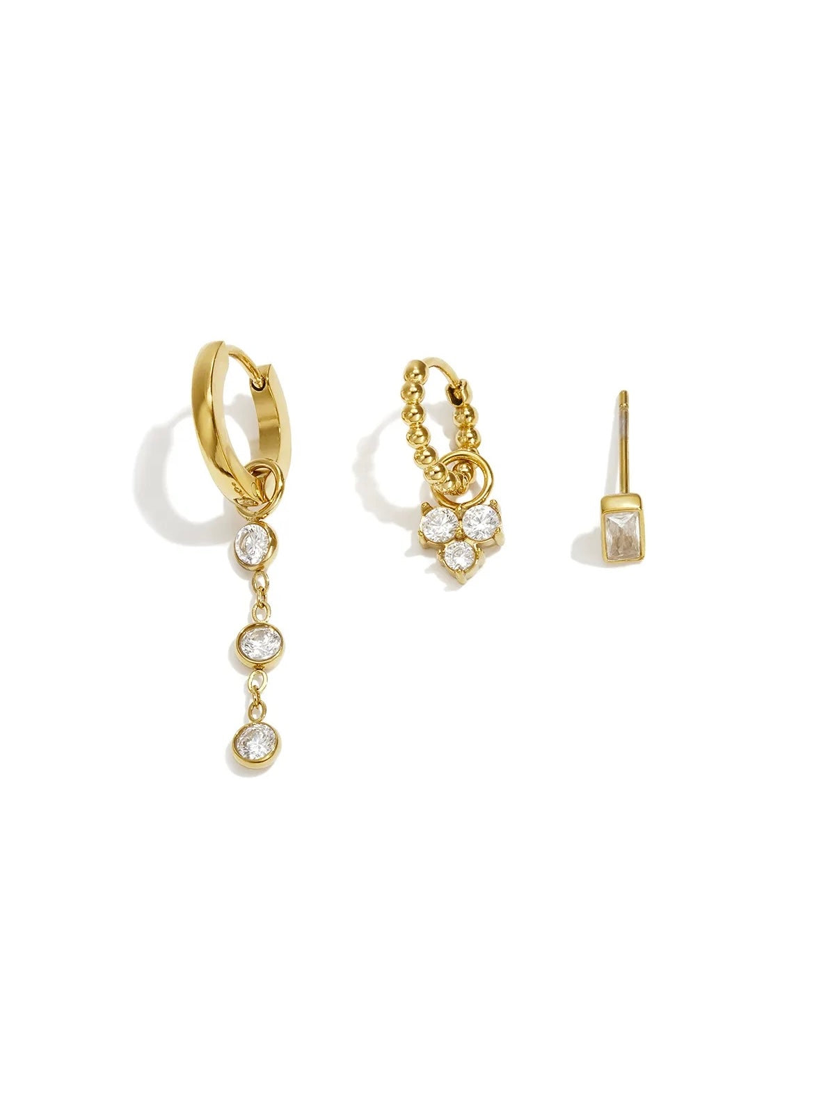 Oorbellen Set Circle | Goud | PRE-ORDER