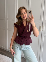Gilet Elodie | Bordeaux