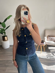 Gilet Lola | Navy