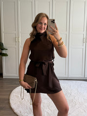Jurk Noor | Bruin