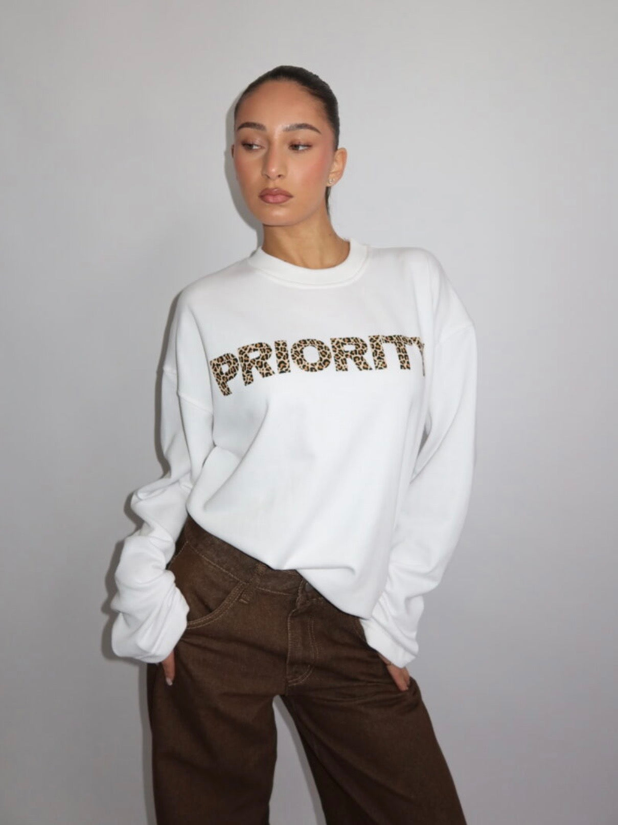 Priority Leopard Sweater | Wit