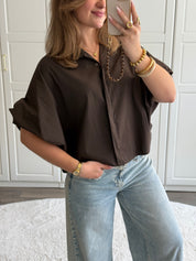 Blouse Demi | Bruin