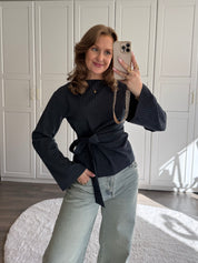 Top Olivia | Navy
