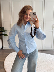 Tailored Blouse Amerie | Blauw
