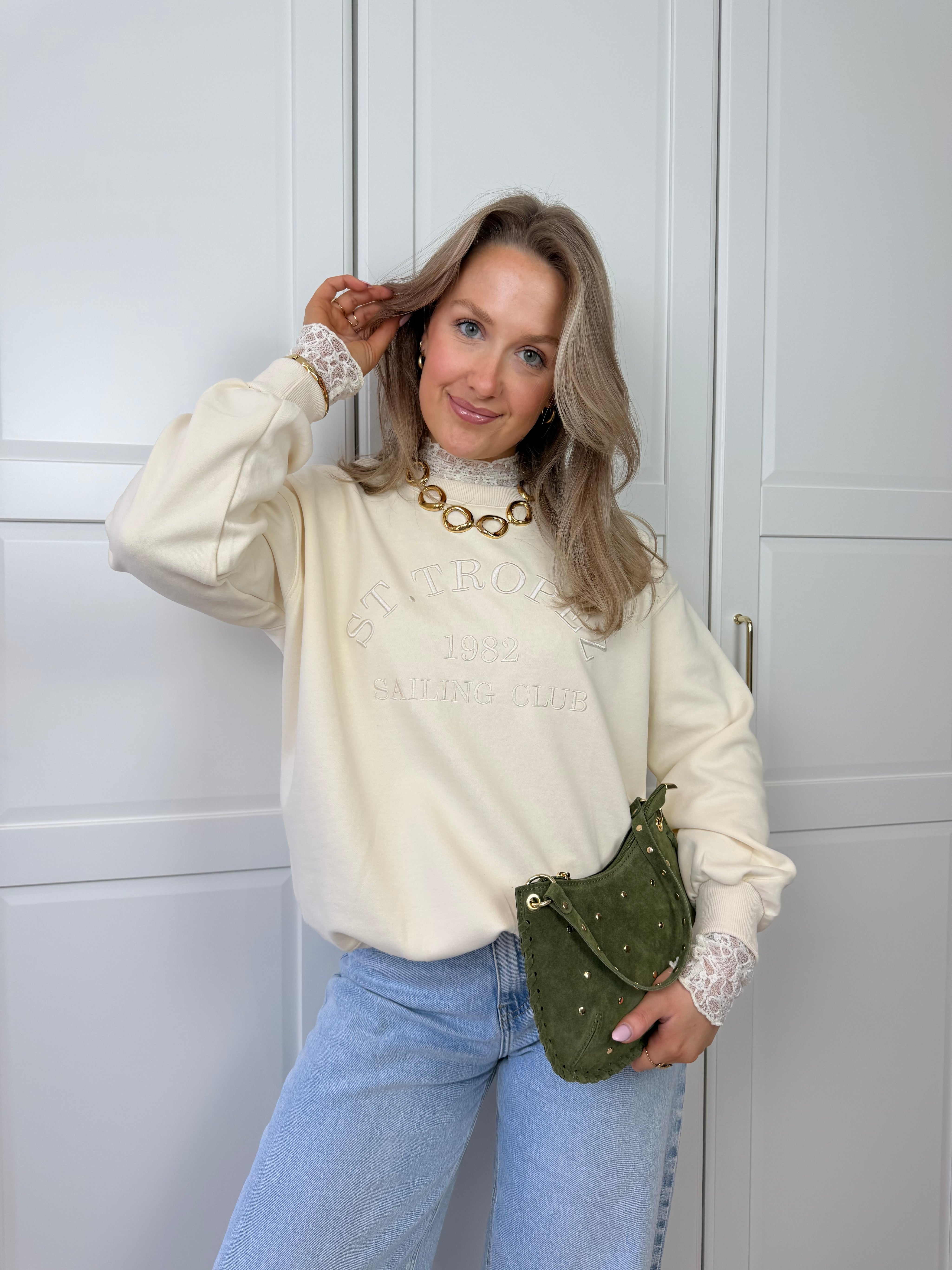 Sweater St. Tropez | Ecru