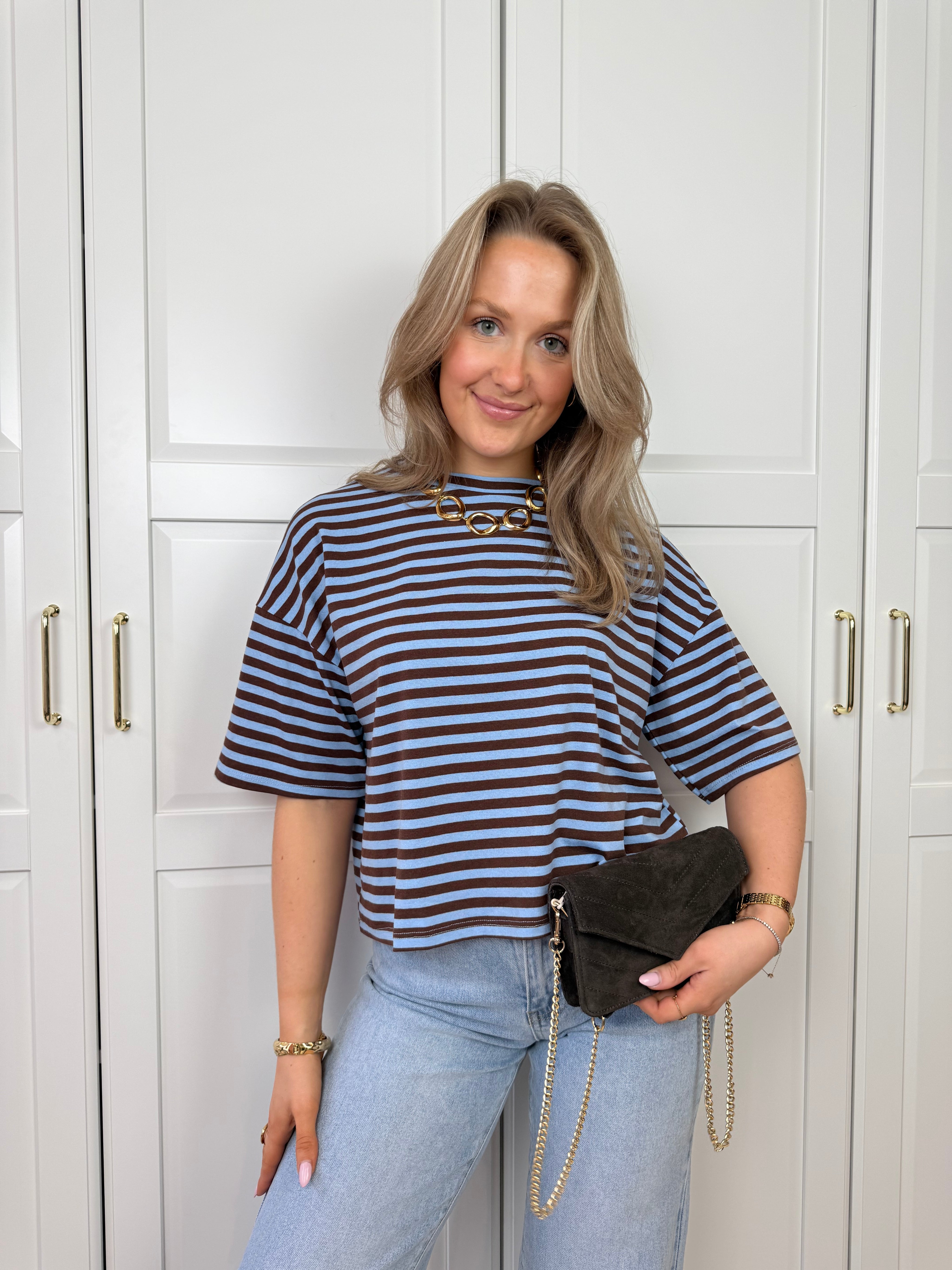 T-shirt Nora | Blauw