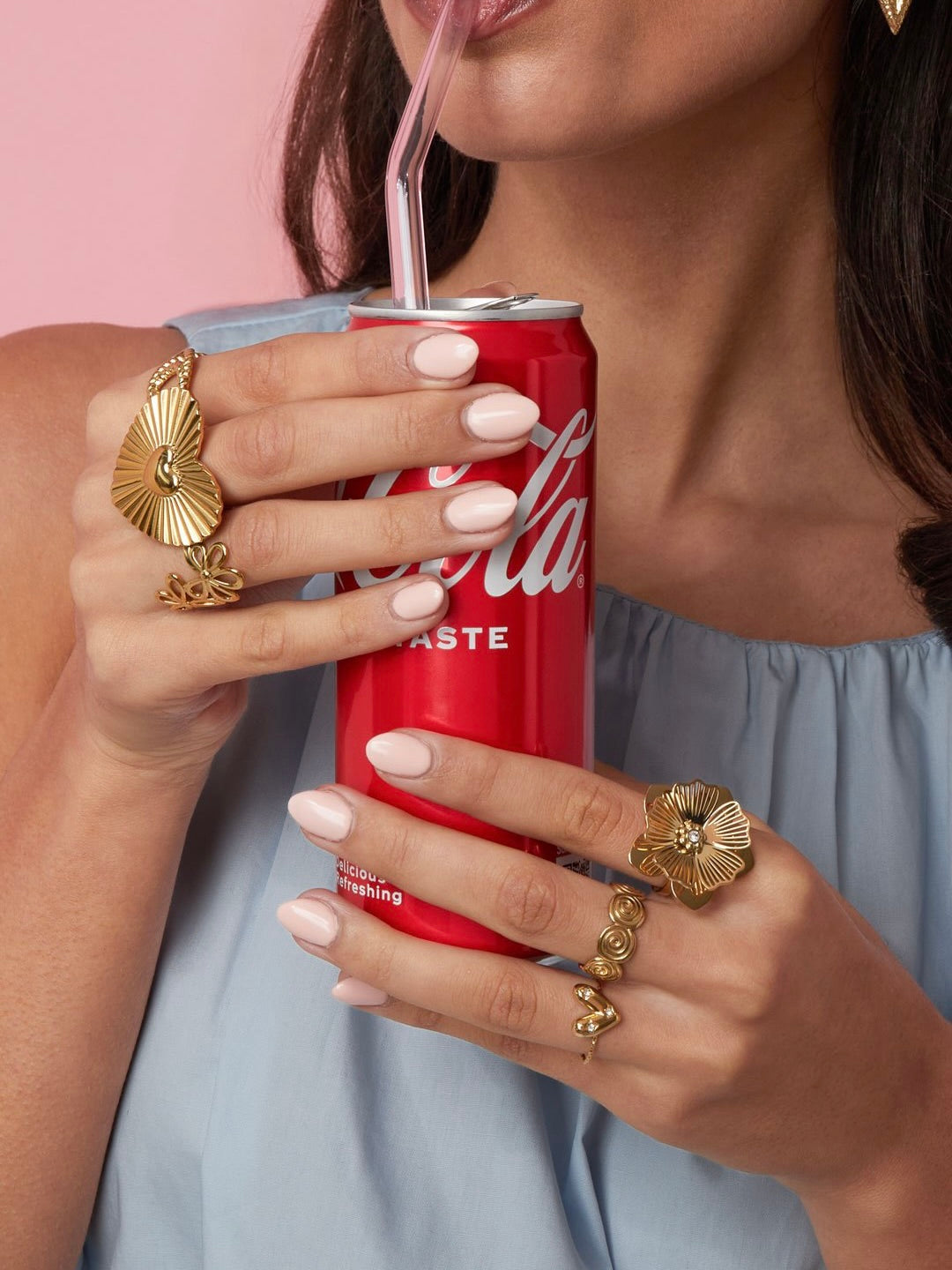 Flower Statement Ring | Goud